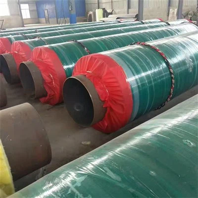 Fiberglasni izolyatsiya qilingan po'lat quvur